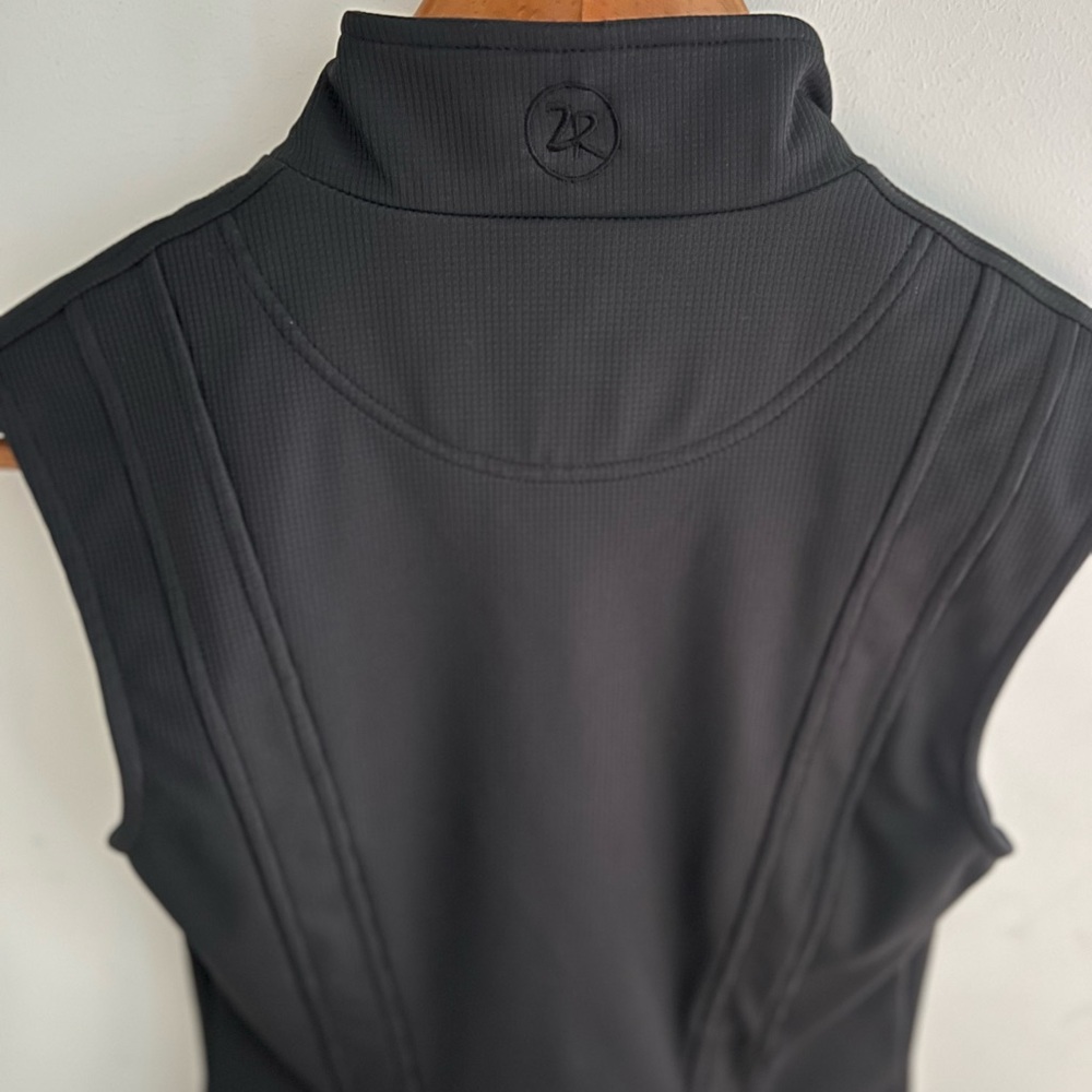 Zero Restriction Golf Black Performance Zip Outer… - image 6